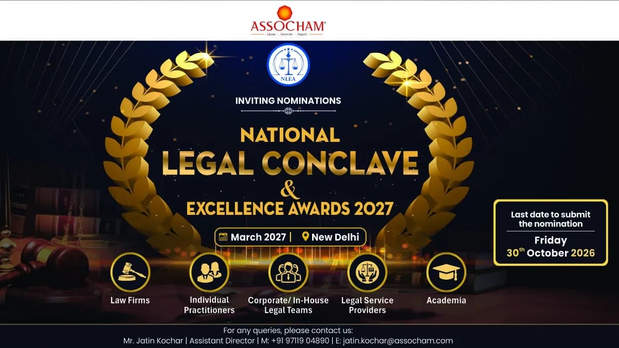 ASSOCHAM National Legal Conclave & Excellence Awards 2027