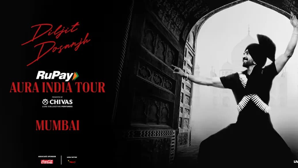 Diljit Dosanjh Concert in Mumbai 2026 | AURA India Tour | Details & Venue