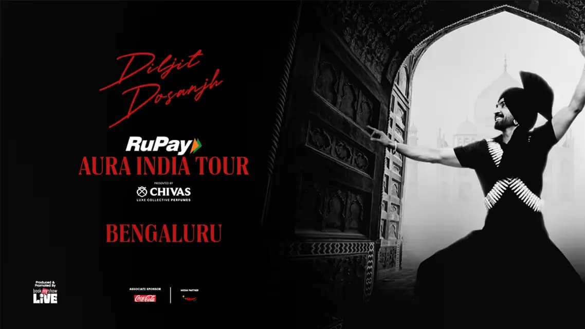 Diljit Dosanjh Concert in Bengaluru | AURA India Tour 2026