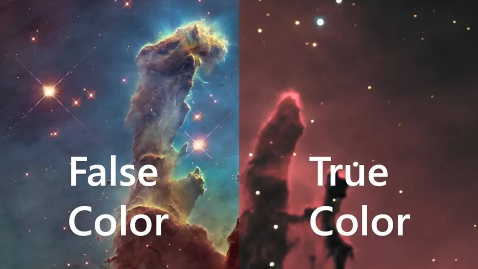 Is our universe really of the colours we see in images? Or Is It a Magnificent Lie?