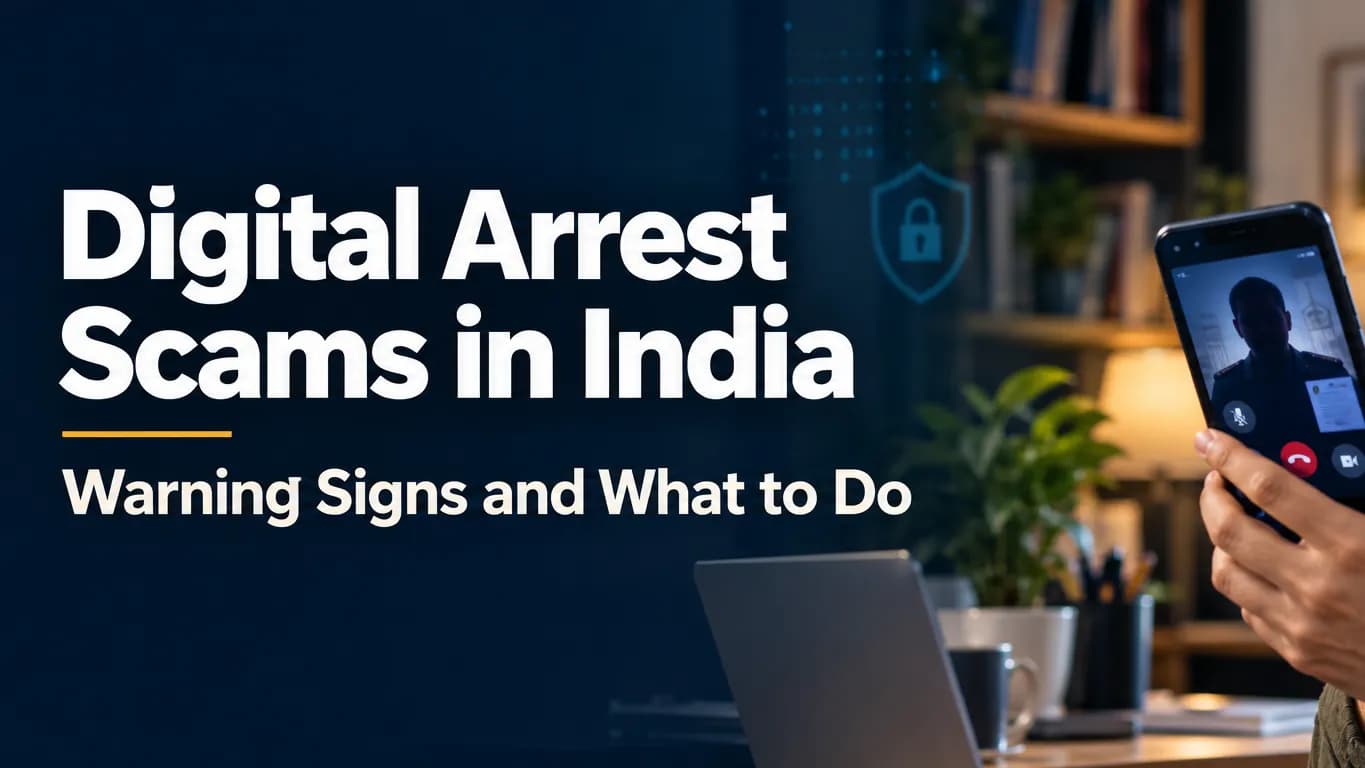 Digital Arrest Scams in India: How They Work and What to Do If You Receive a Call