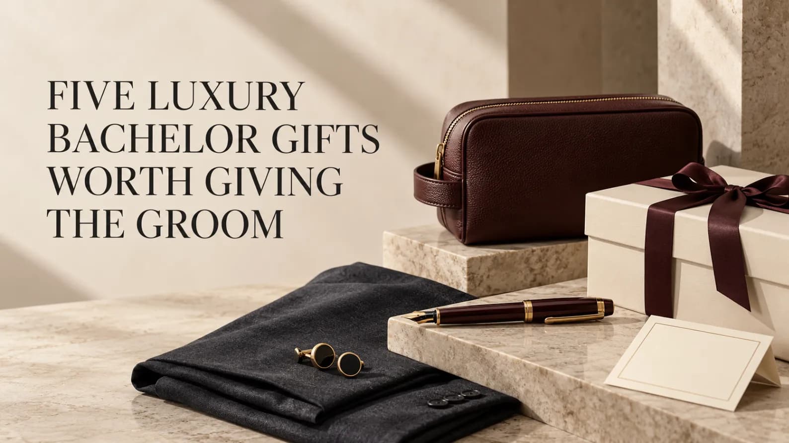 Five Bachelor Gifts Worth Giving the Groom