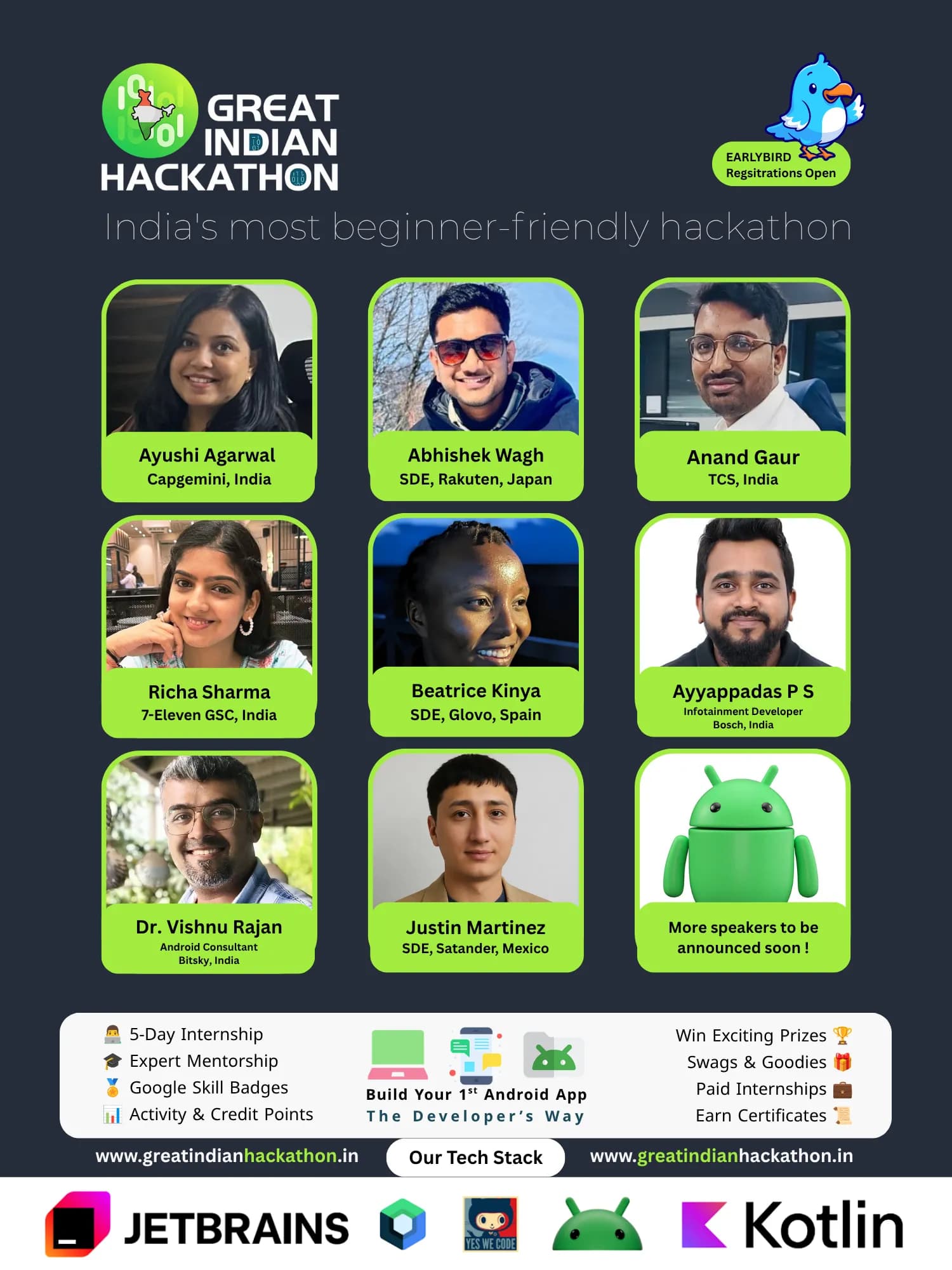 Great Indian Hackathon 2026: Online Android Hackathon for Beginners